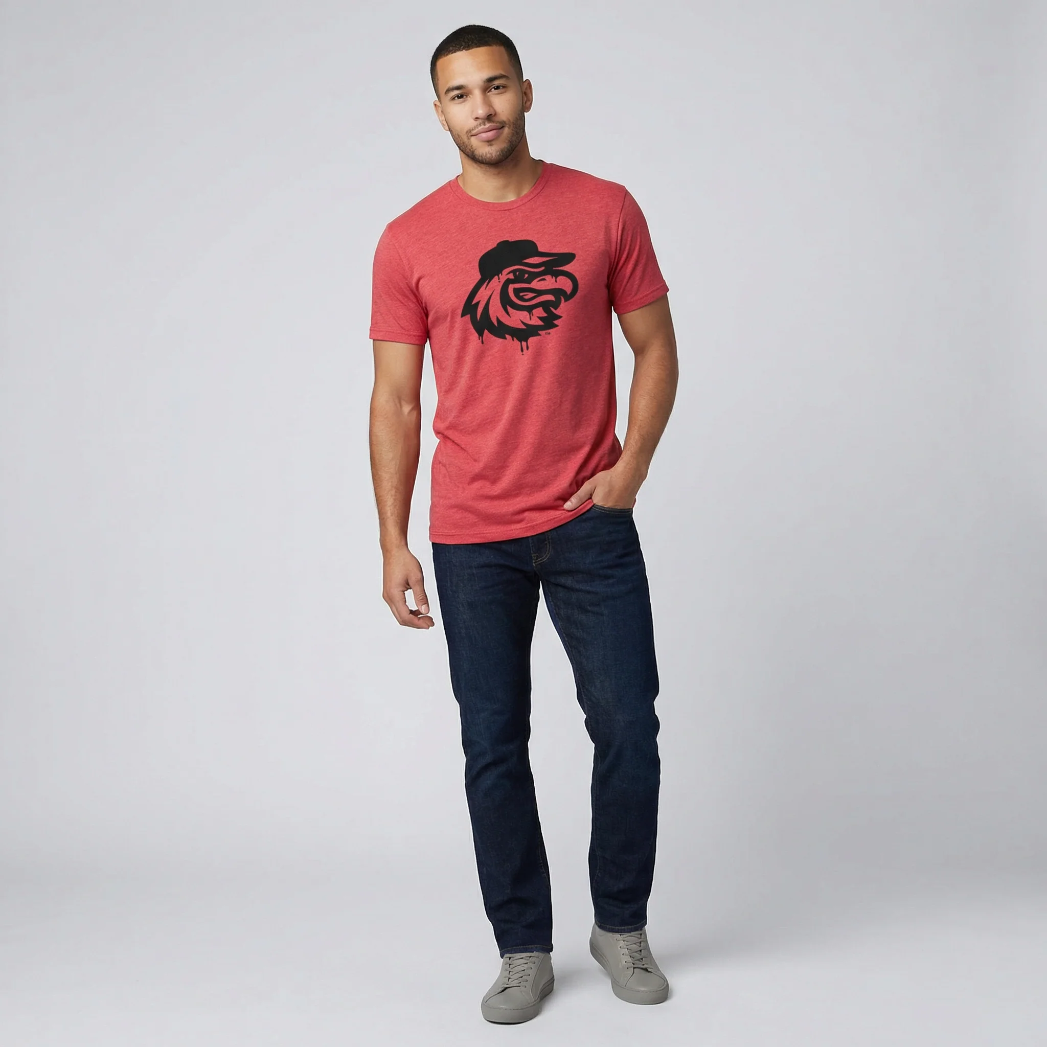 108 Stitches Red Melt Tee - Image 2