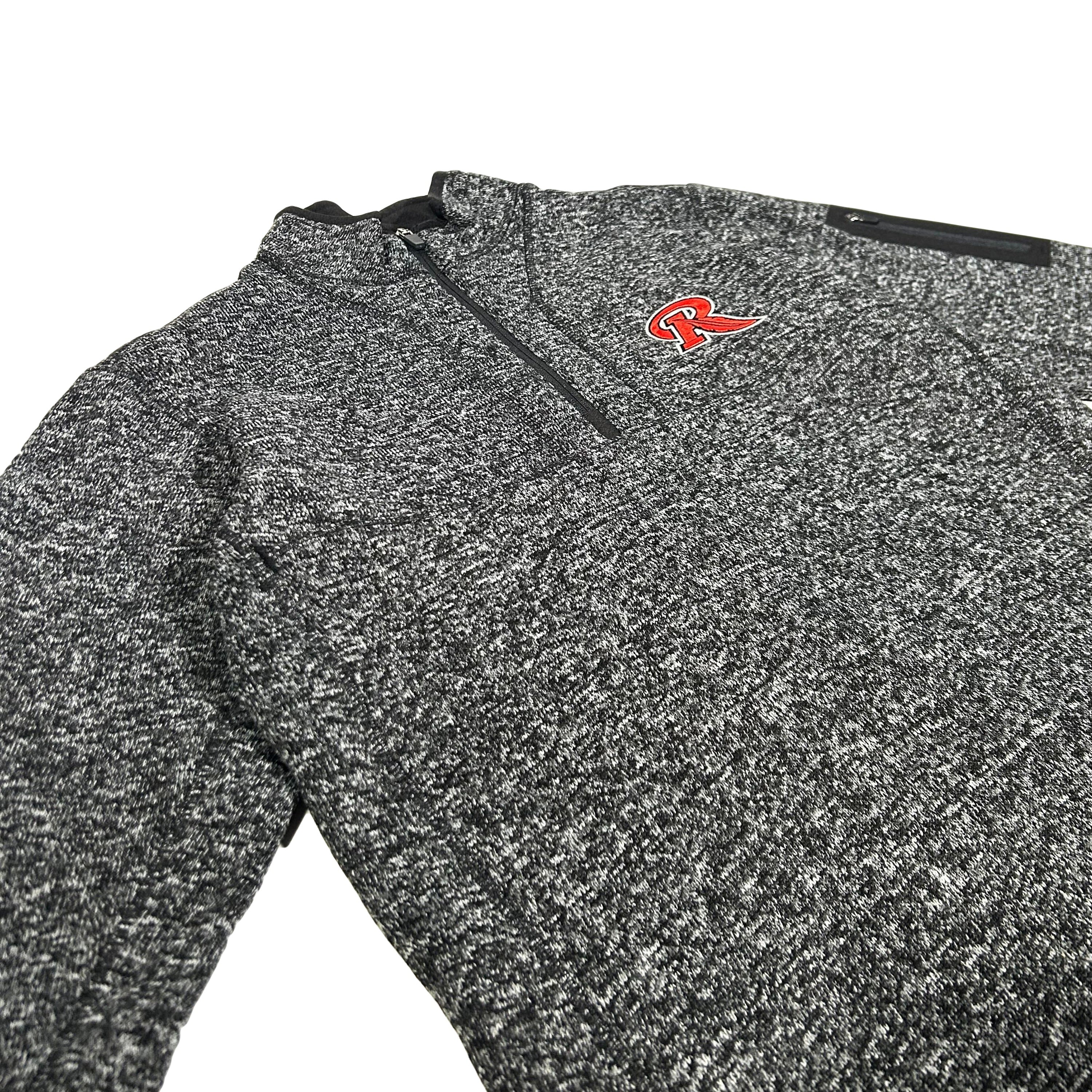 Rochester Red Wings Feather R Knit Quarter Zip - Image 2