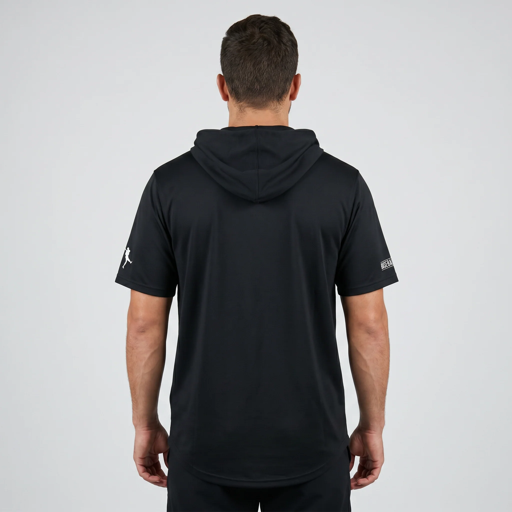 Baseballism Short Sleeve Hoodie - Image 4