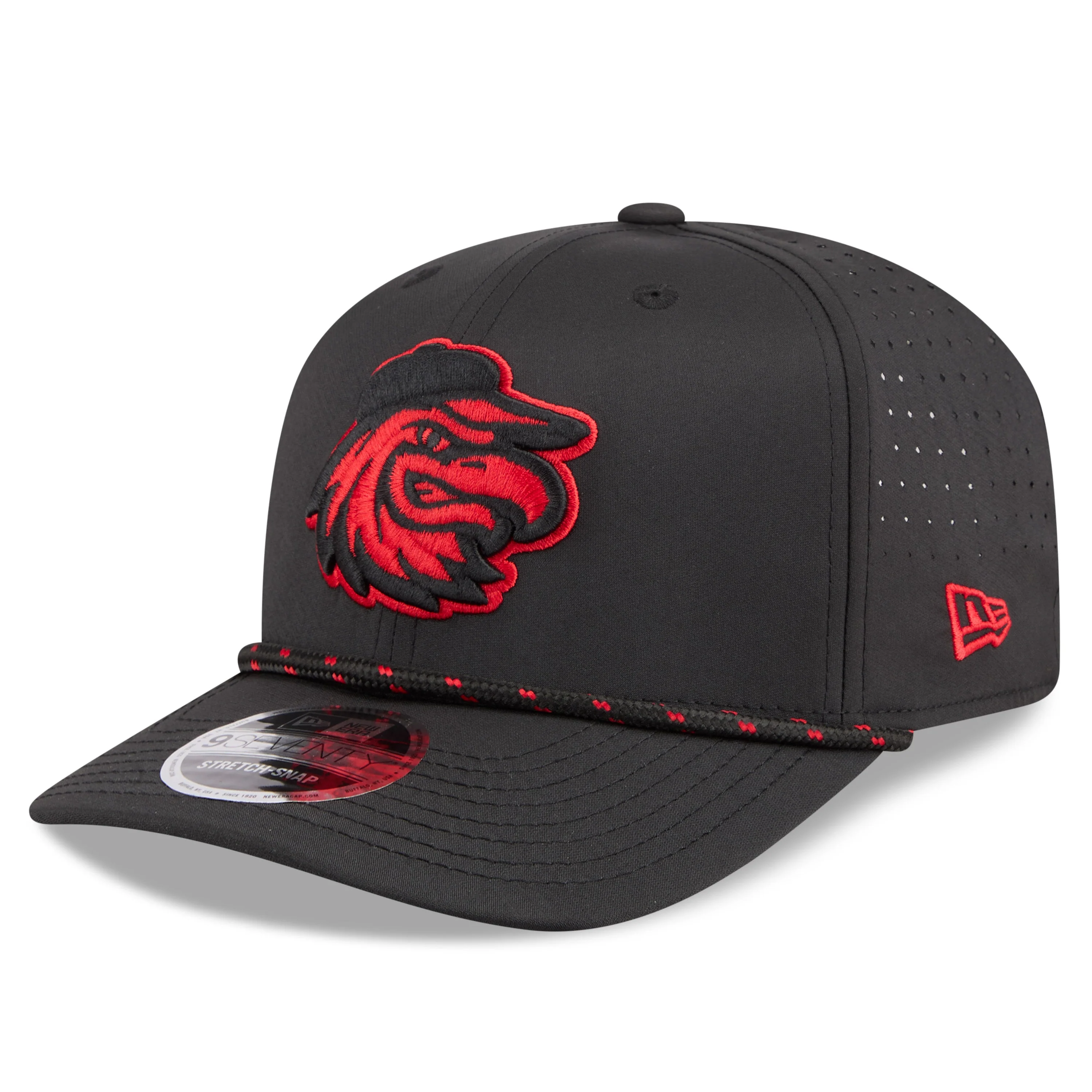 New Era 9SEVENTY Black Rope Cap - Image 2