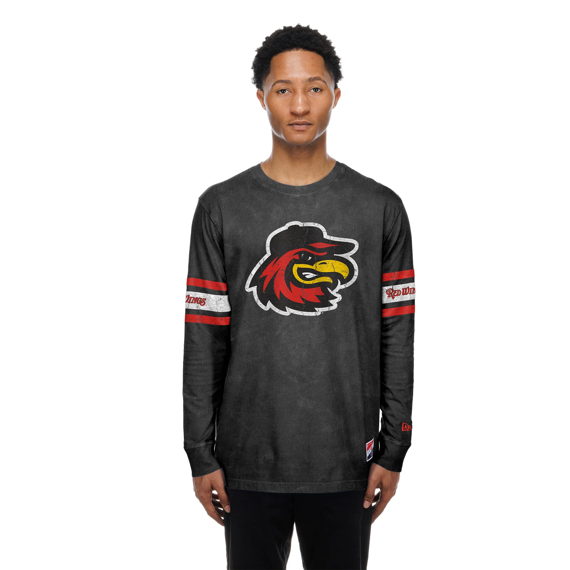 New Era Distressed Long Sleeve Tee - Image 2