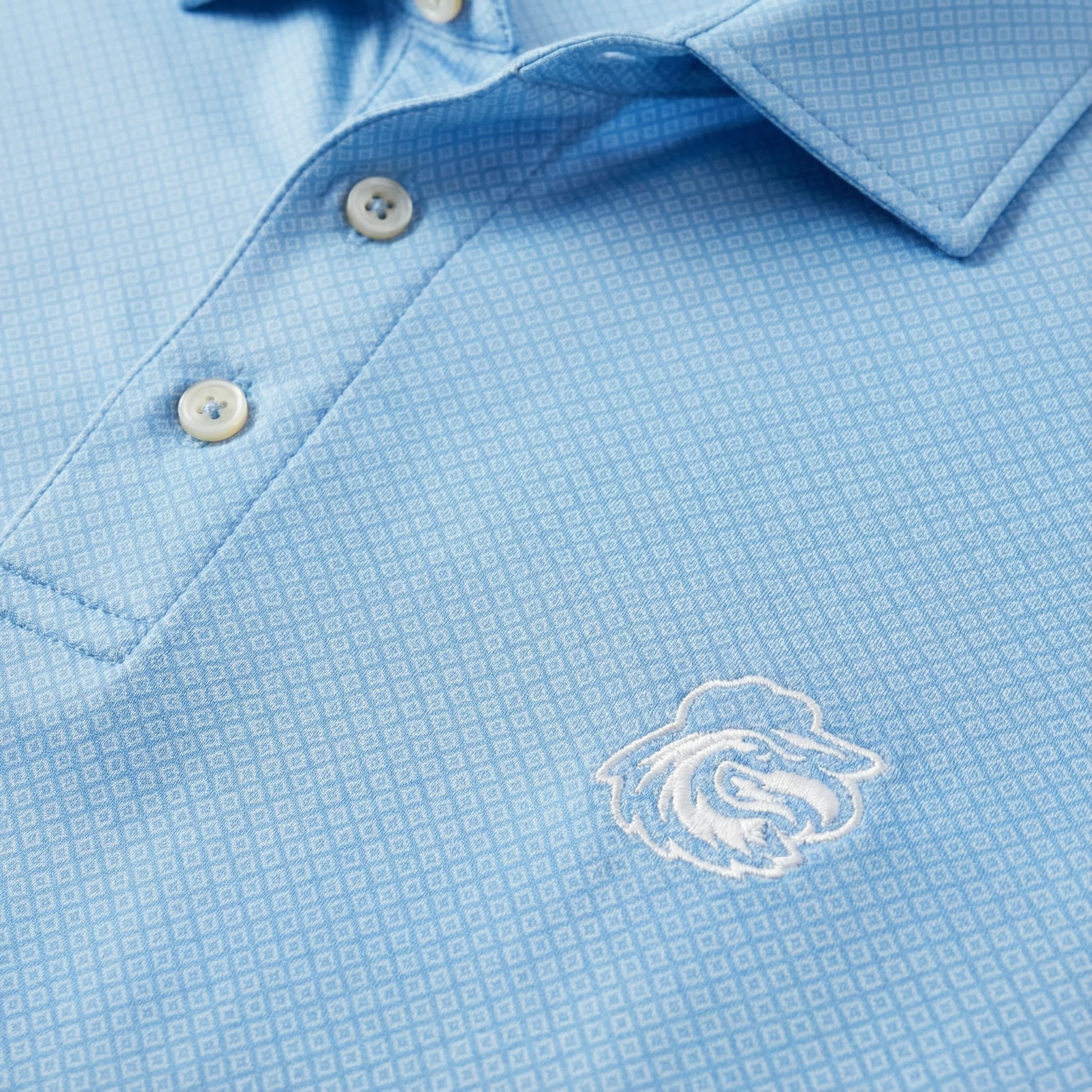 Peter Millar The Vanguard Blue Polo - Image 3
