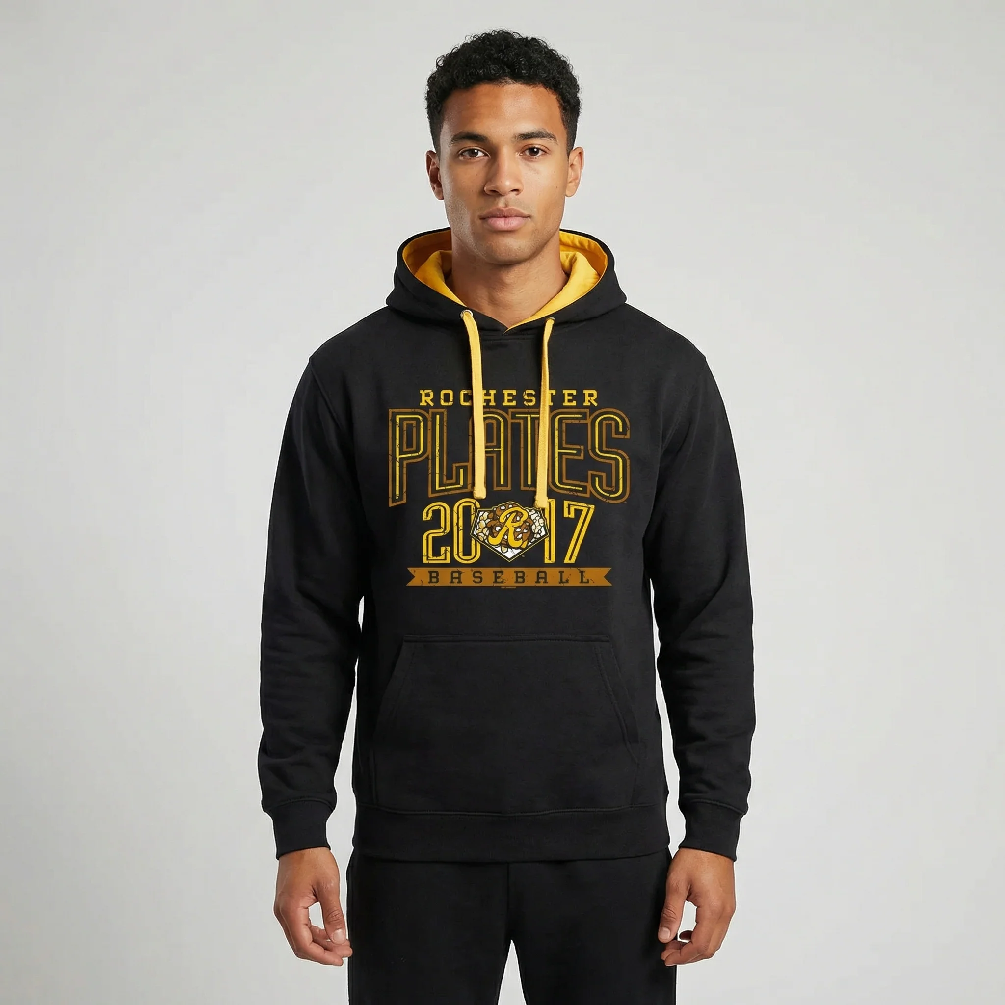 Rochester Plates Contrast Hoodie - Image 2