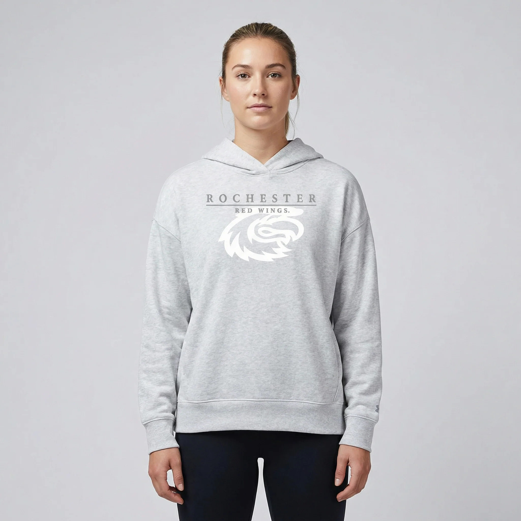 Under Armour Womens White Hoodie - Image 2